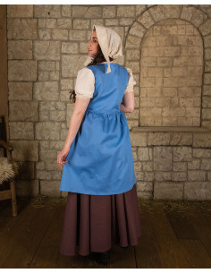 Clara Medieval Surcoat i blå 2