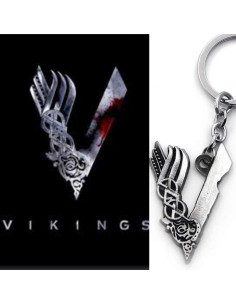 Ikke-officiel nøglering i Vikings-serien (4,5 cm.)