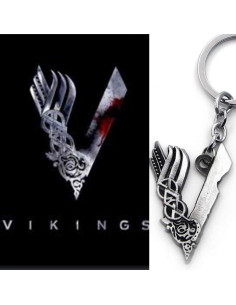 Nicht offizieller Schlüsselanhänger der Vikings-Serie (4,5 cm).