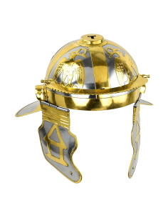 Romeinse keizerlijke helm, S. I AD. (staal en messing)