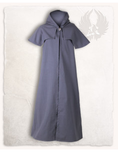 Abrigo de peregrinos y magos modelo Abraxas (algodón gris)