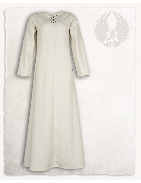 Túnica medieval crema modelo Alina,...