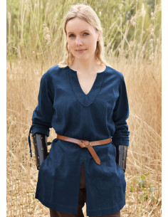 Ylva Viking Dame Tunika - blå