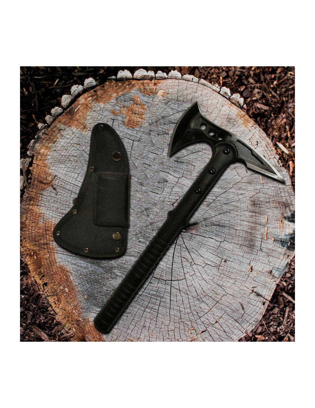 Hacha de supervivencia Tomahawk ⚔️ Tienda-Medieval