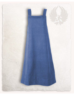 Wikinger-Schürzenkleid Modell Alva, blau