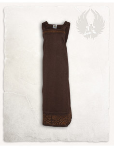 Wikinger-Schürzenkleid Modell Alva, braun