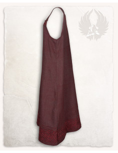 Vikingjurk schort model Alva Fishbone, bordeaux 2