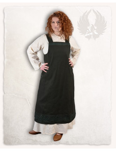 Viking schort jurk model Alva, groen 2