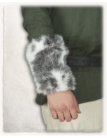 Viking Engelse konijnenbont bretels