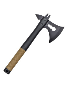 Hacha táctica SCK, con funda (33 cm.)