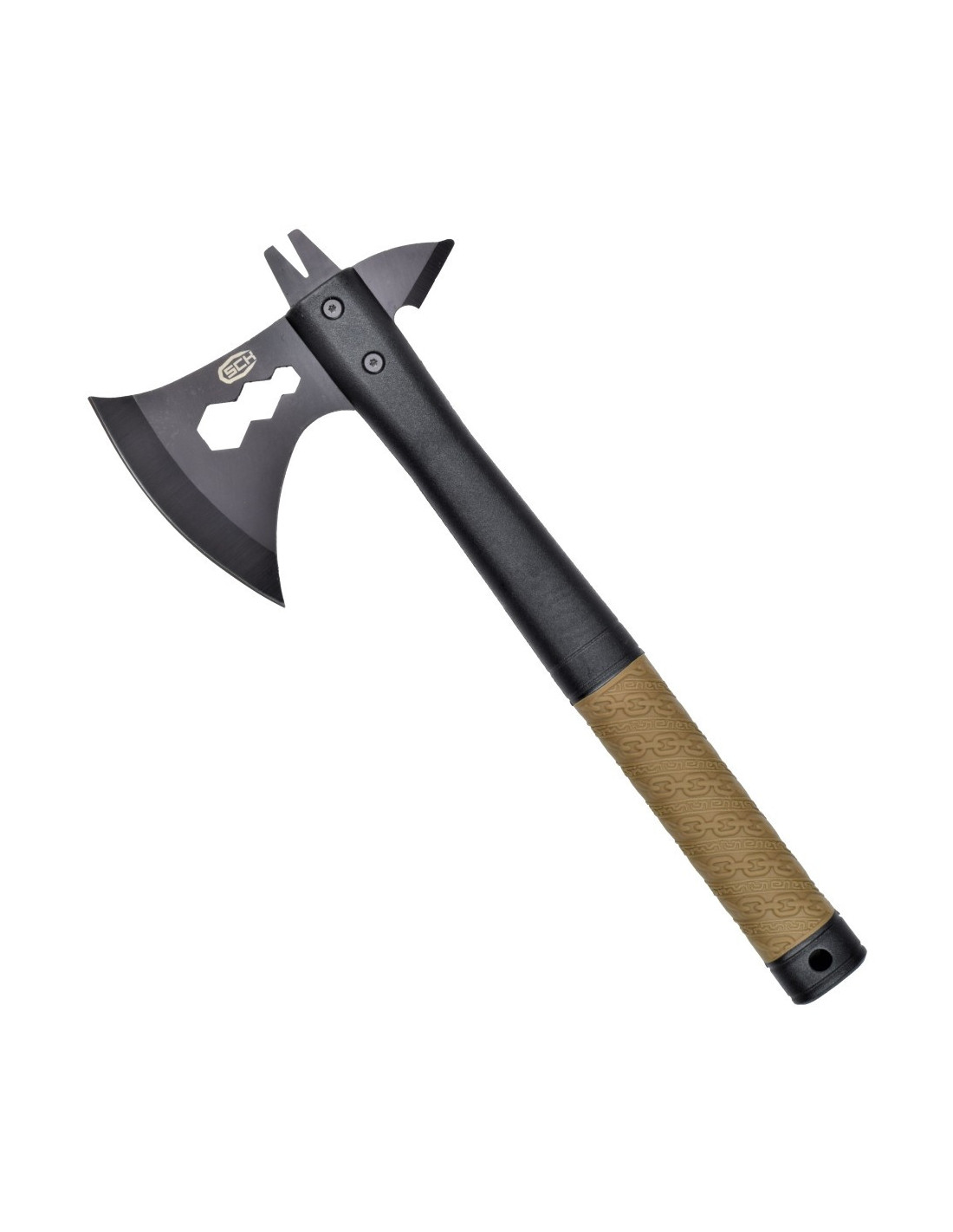 Hacha táctica SCK, con funda (33 cm.) ⚔️ Tienda-Medieval