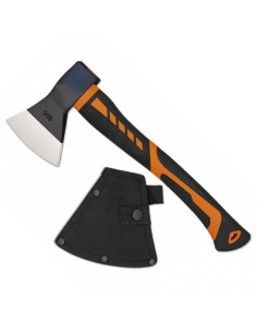 Hacha táctica Albainox Orange mango ABS (43 cms.)