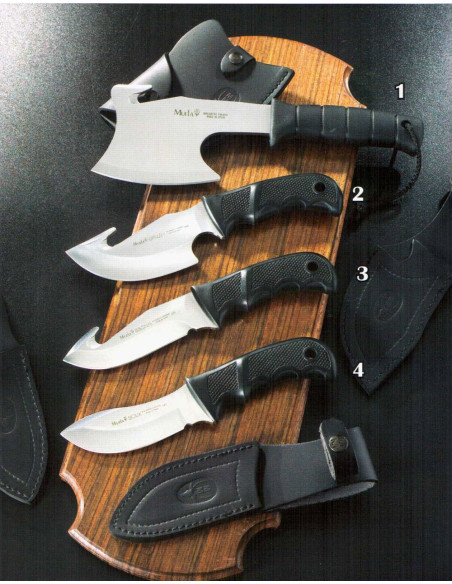 Hacha y cuchillos...