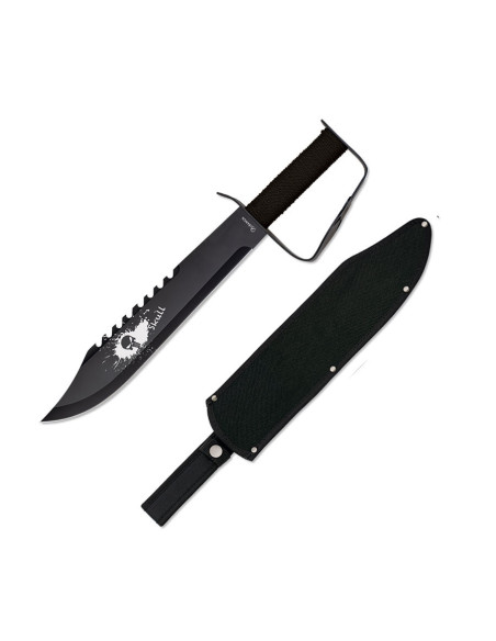 Albainox Skull taktisk kniv (49,60 cm.)