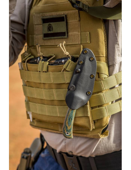 Muela Terrier tactisch mes met Kydex...