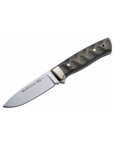 Cuchillo deportivo Muela Kodiak, micarta verde y funda Kydex