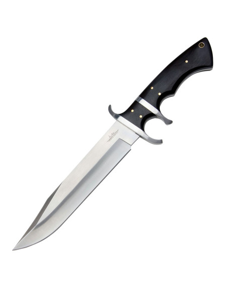 Gil Hibben Sturmmesser, geprägte Lederscheide