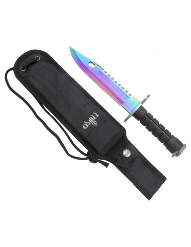 Cuchillo táctico Third Mercenario Rainbow