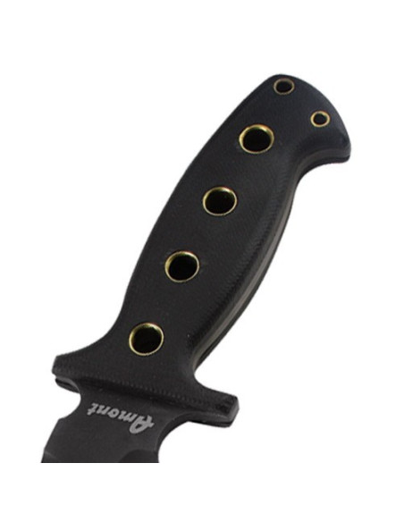 Drittes taktisches Messer, gezackte...