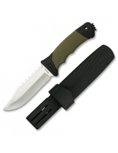 Cuchillo Albainox verde oliva