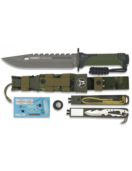 Taktisk kniv Thunder I Camo Esp.