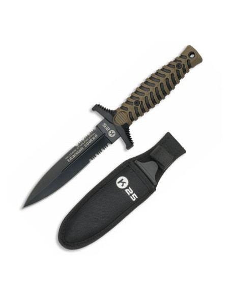 Cuchillo K25 con baño de titanio (24... Cuchillo K25 con baño de titanio (24...