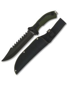 Cuchillo Albainox contrafilo doble sierra