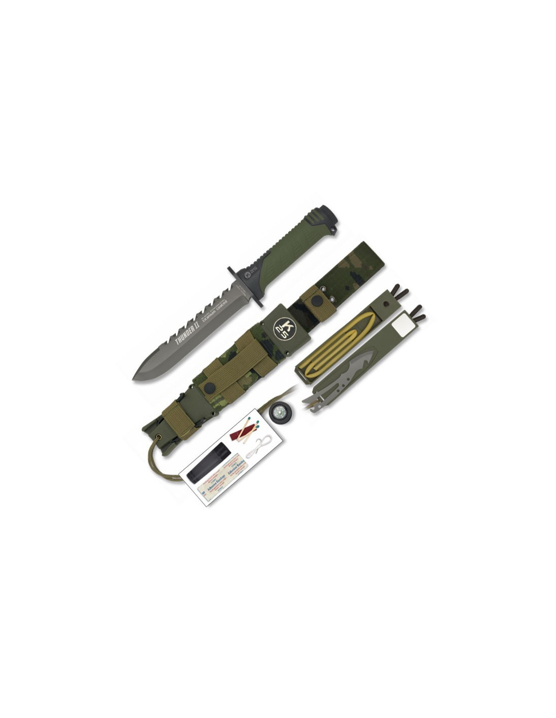 Cuchillo táctico Thunder I Camo Esp. ⚔️ Tienda-Medieval