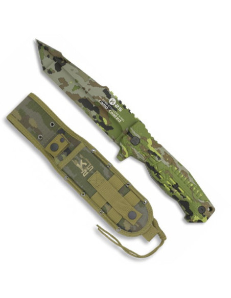 Cuchillo táctico K25 SPCB camo titanium