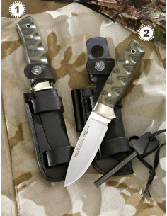 Cuchillos Kodiak en acero sandvik sueco