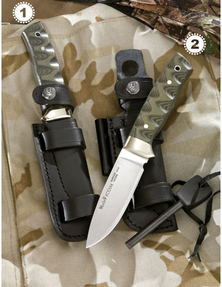 Kodiak knive i svensk sandvik stål