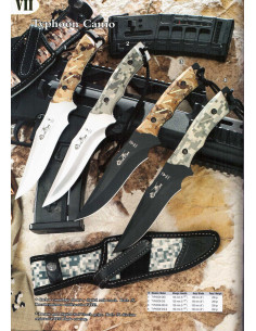 Cuchillos Typhoon Camo de Muela