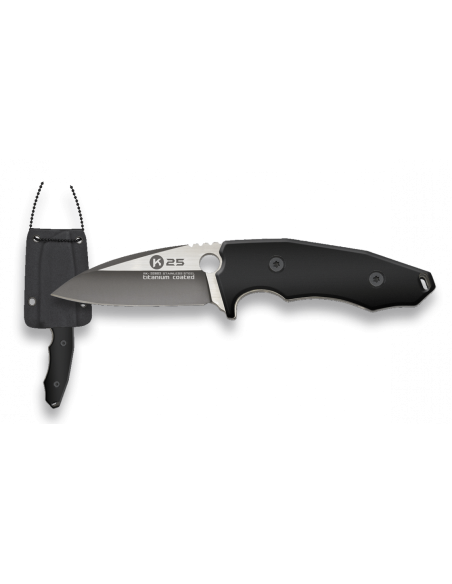 Cuchillo colgante botero K25 G10 black