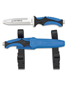 Octopus duikmes, blauw