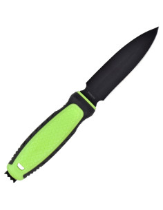 Zwart-groen enkelzijdig avonturenmes SCK (23,5 cm.) 2