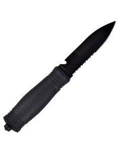 Cuchillo negro de aventura un solo filo SCK (23,5 cm.) 2