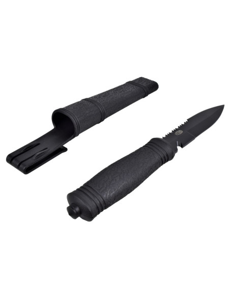 SCK enægget sort eventyrkniv (23,5 cm.)