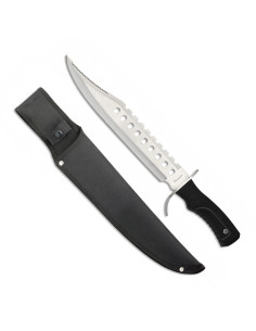 Cuchillo de supervivencia con funda