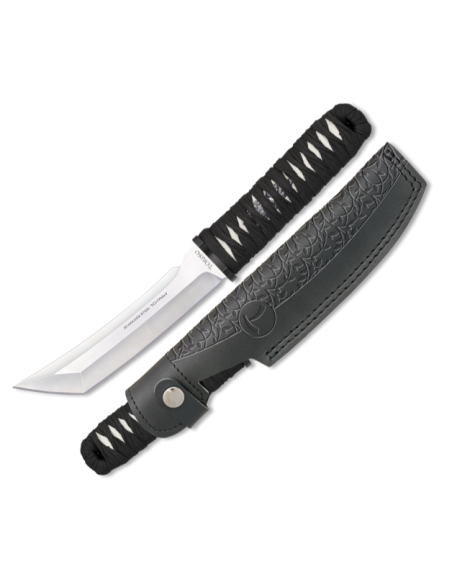 TOKISU Messer mit Lederscheide,...