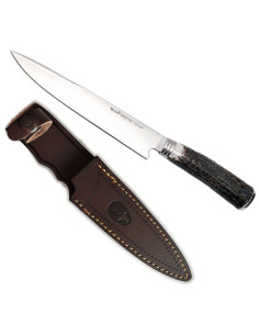 Cuchillo caza Gaucho, asta de ciervo