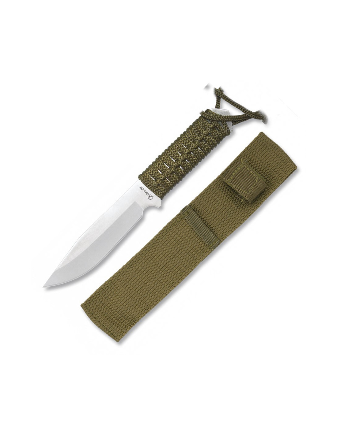  MEDIEVAL SUPPLIES Cuchillo EDC de acero de Damasco de 4.5  pulgadas, hoja fija mini para desollar, supervivencia, camping y  entusiastas del aire libre con mango natural funda de cuero marca por 