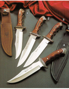 Cuchillo Venecia con puño de madera