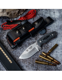 Cuchillo táctico Cudeman MIni Boina Verde, COMPLETO