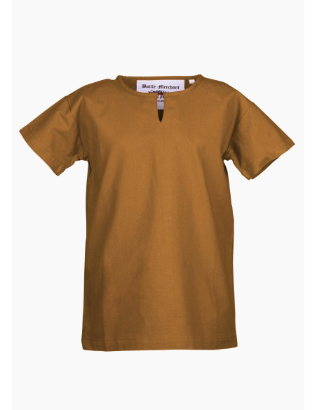 Túnica medieval Linus de niño, marrón...