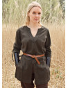 Ylva Viking Dame Tunika - olivengrøn