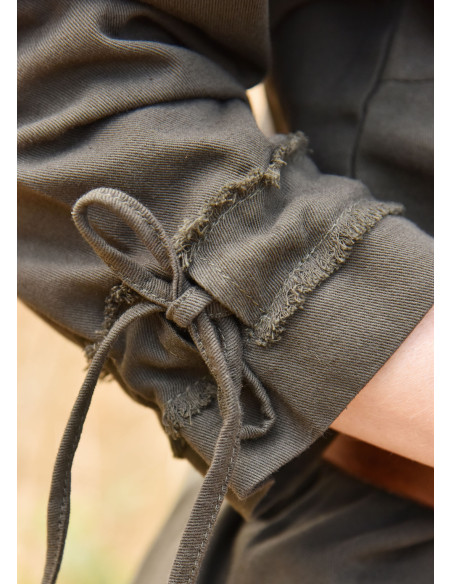 Ylva Viking Dame Tunika - olivengrøn