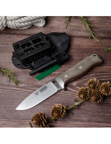 Cuchillo Cudeman MT-5 (120-FK) con funda Kydex