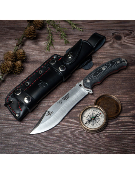 Jagtkniv JJSK2 (125-M) sort micarta...