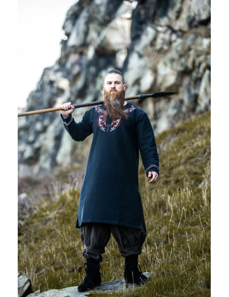 Snorri Viking tunika med håndbroderi...