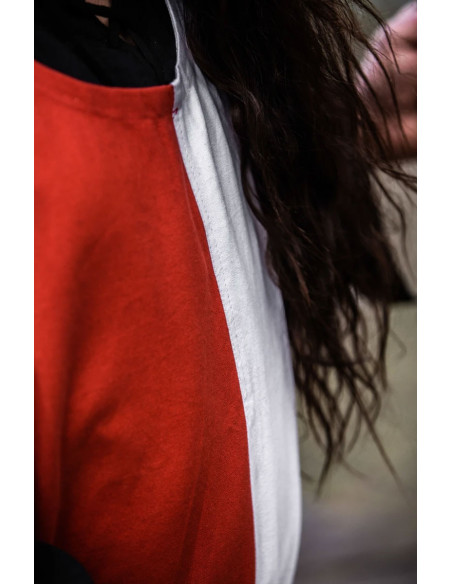 Middeleeuwse Tuniek Schaakbord, wit-rood